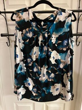 Calvin Klein Blue floral Tank